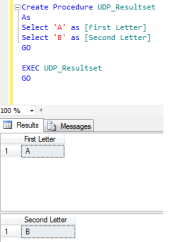 exec resultset1.1