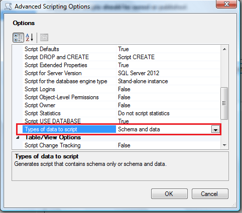 Restore SQL Server 2012 backup on earlier versions.1.6-1