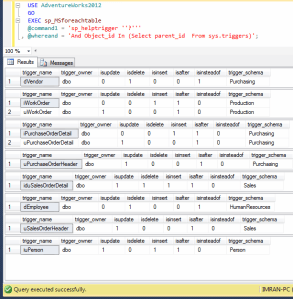 SQL SERVER – How to get the list of all triggers using sp ...