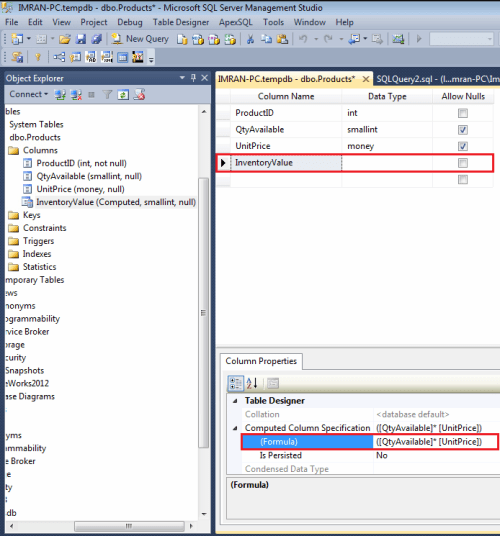 alter computed column.1.4