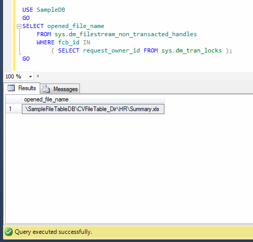 indentify filetable lock.1.2