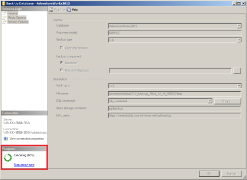 SQL Server Back to Azure using SSMS.1.7
