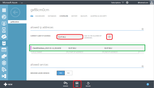 Connect Azure SQL using SSMS.1.2