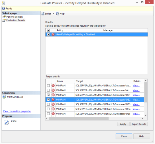 PBM - Delayed Durability 1.8