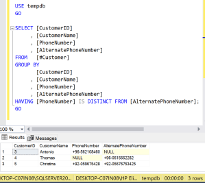 SQL Server 2022 – TSQL – IS [NOT] DISTINCT FROM | SQL Server Portal